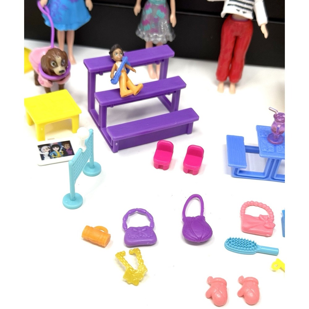 Polly Pocket Dress‎ Up Doll and Accessory Lot - Picture 5 of 16